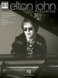 Elton John Favorites piano sheet music cover